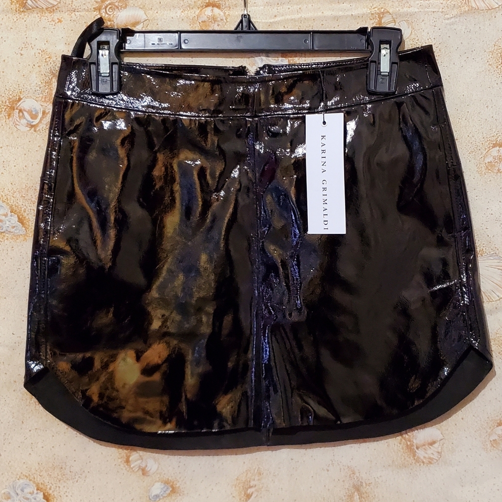 Mini Leather Skirt